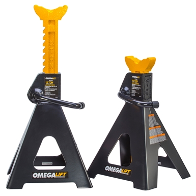 Omega Lift Equipment Rachet Style Jack Stands 32125B